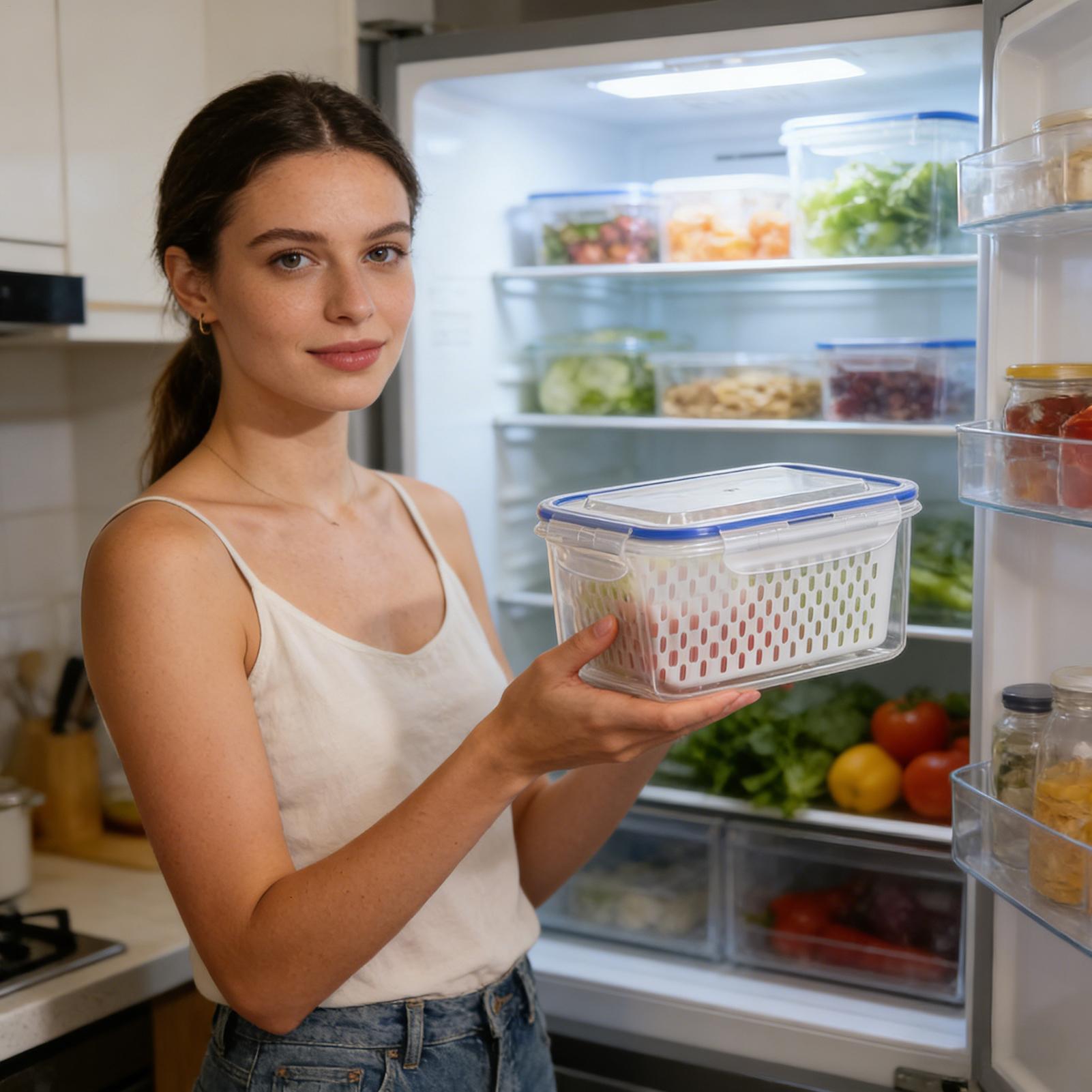 Food Storage For Refrigerator - Conteneur de stockage alimentaire 4 en