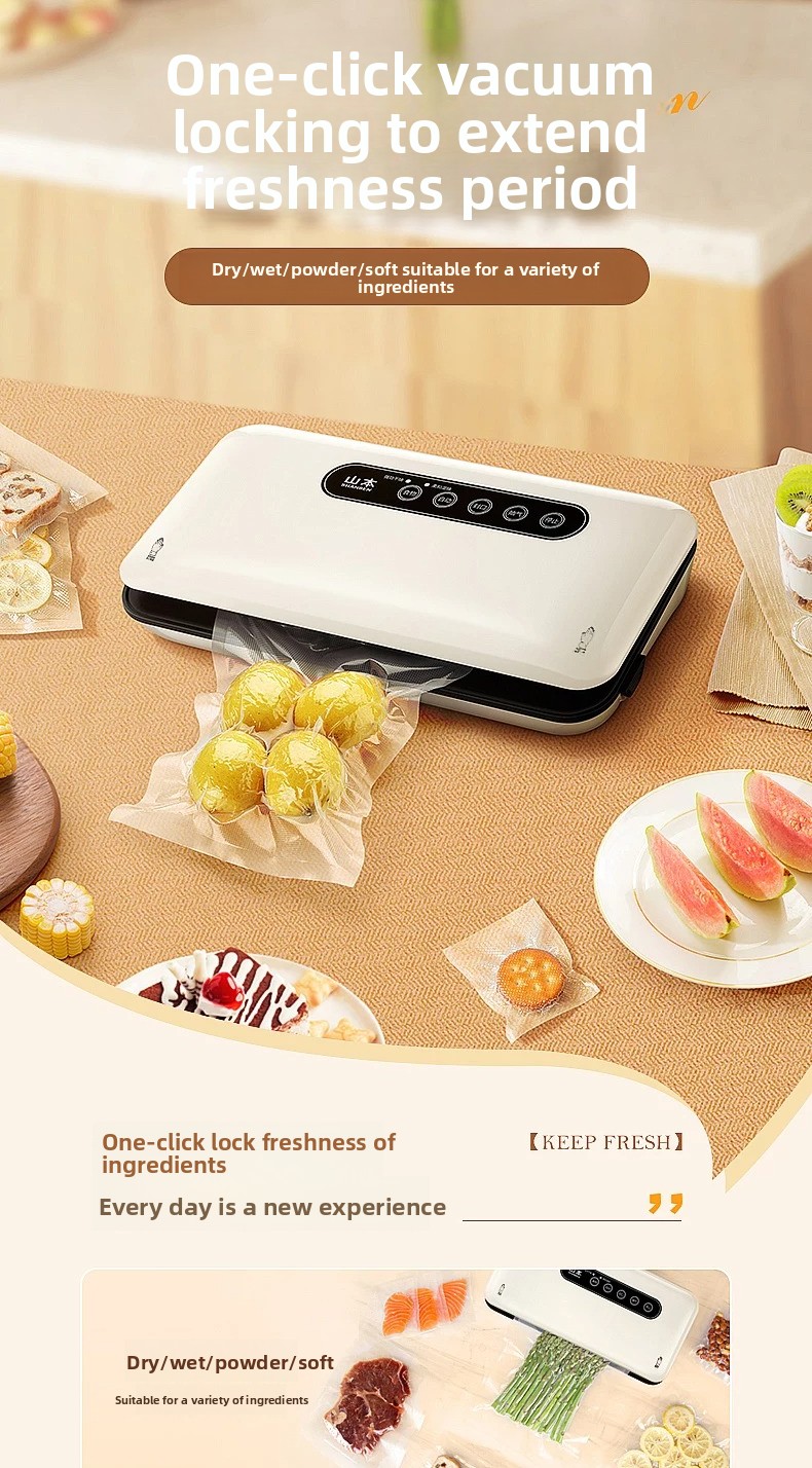 Food Storage Vacuum Sealer Machine - Mini machine à sceller sous vide