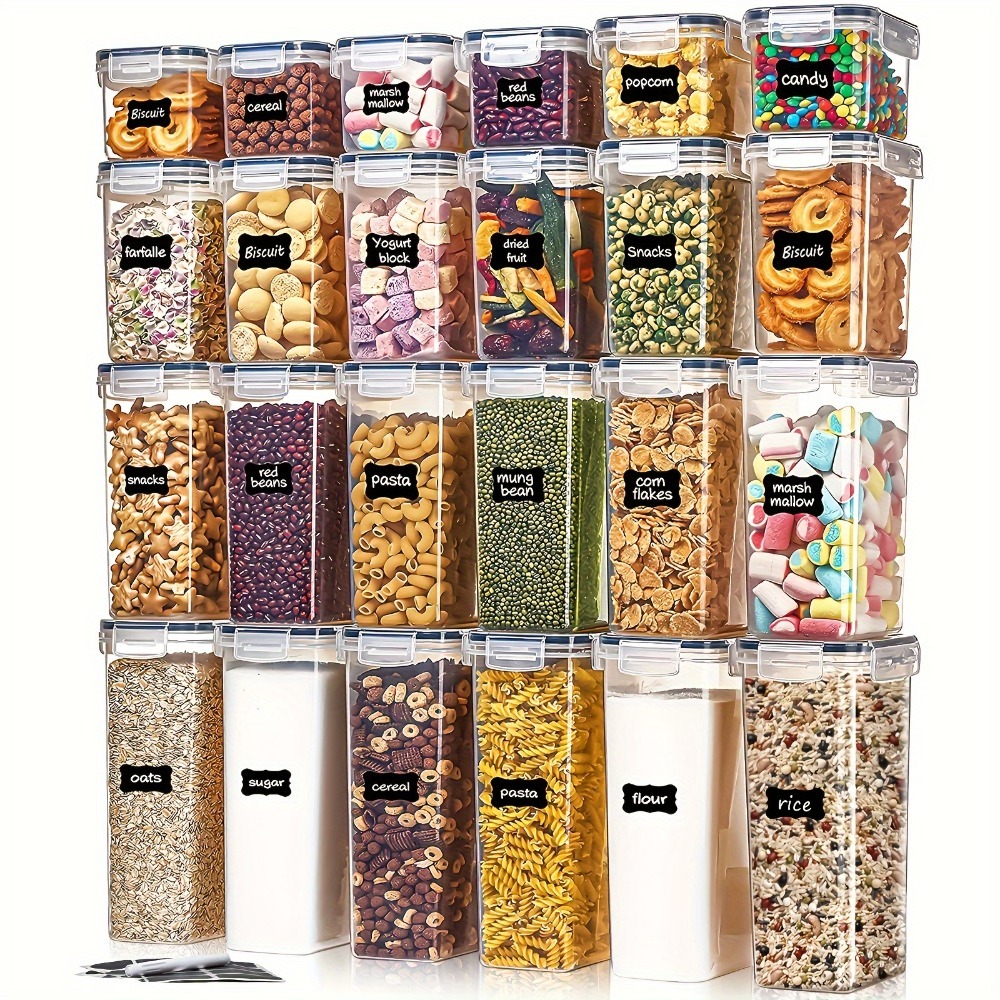 Food Storage Home - 24 pièces de contenants de stockage