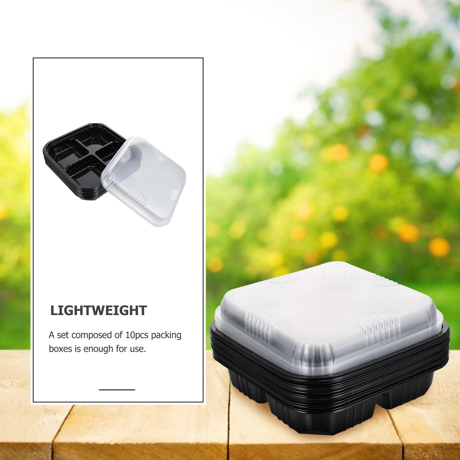 Food Storage Reserve - Boîtes d'emballage multifonctionnelles pour fruits, 10