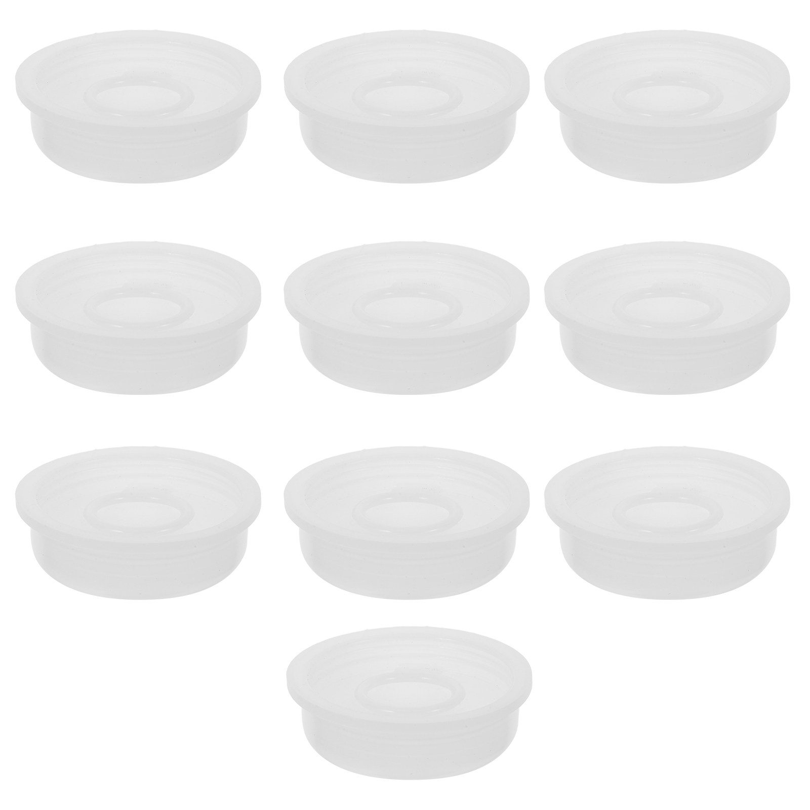 Food Storage Lid - Lot de 10 couvercles en plastique