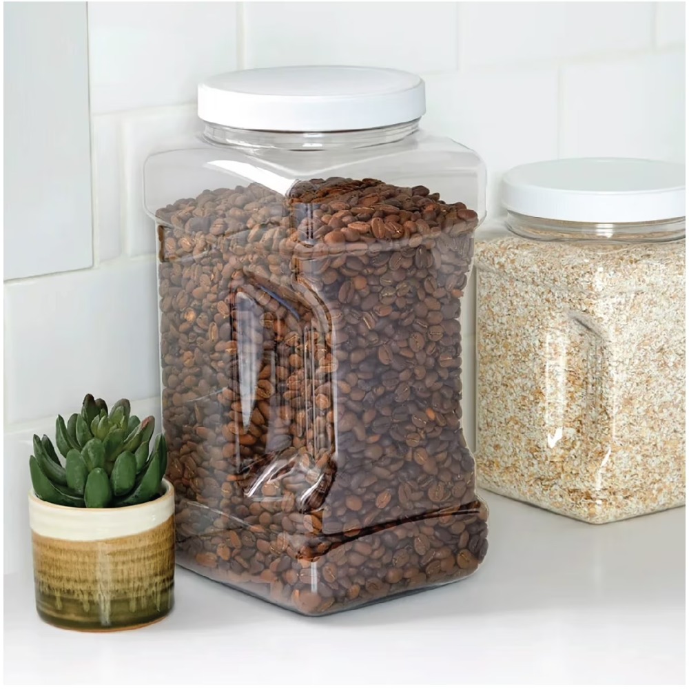 Food Storage 4 Quart - Contenant en plastique transparent de 4
