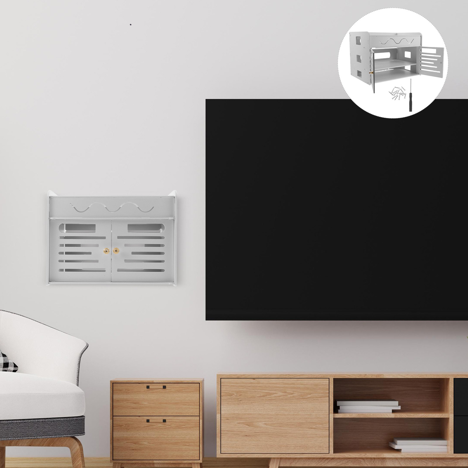 Food Storage Boxes - Boîte de rangement pour routeur WiFi