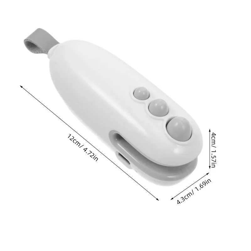 Food Storage Vacuum Sealer Machine - Mini-scelleuse et coupe-sac 2-en-1 portable, rechargeable