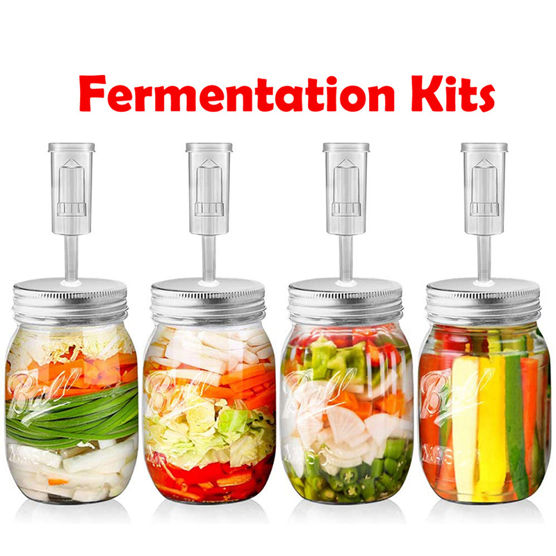 Mason Jar Wide Mouth - Couvercle de Fermentation de pot Mason