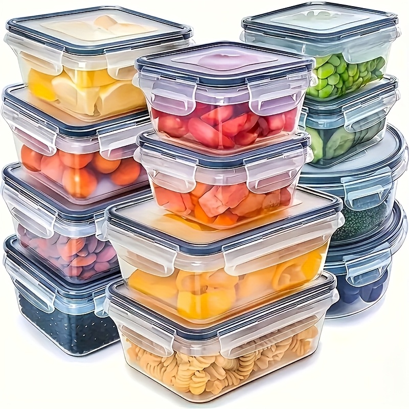 Food Storage And Preservation - Ensemble de 8 pièces comprenant 4