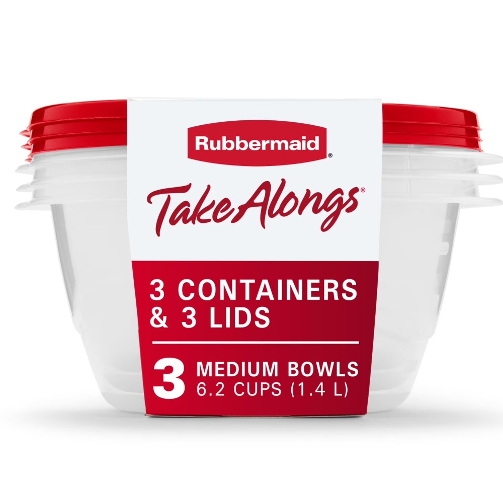 Food Storage Lid - Grands récipients ronds pour aliments avec