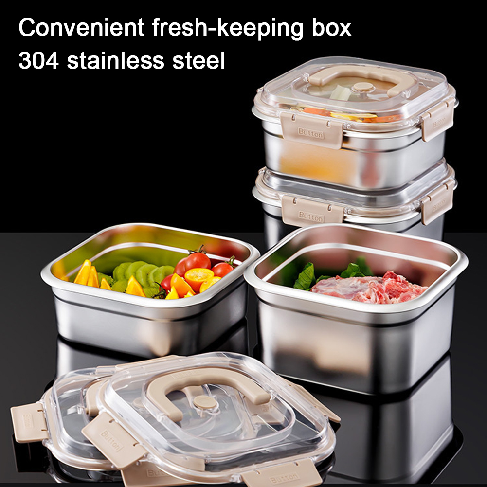 Food Storage Hot Box - Cuisine chaude poignée en acier inoxydable