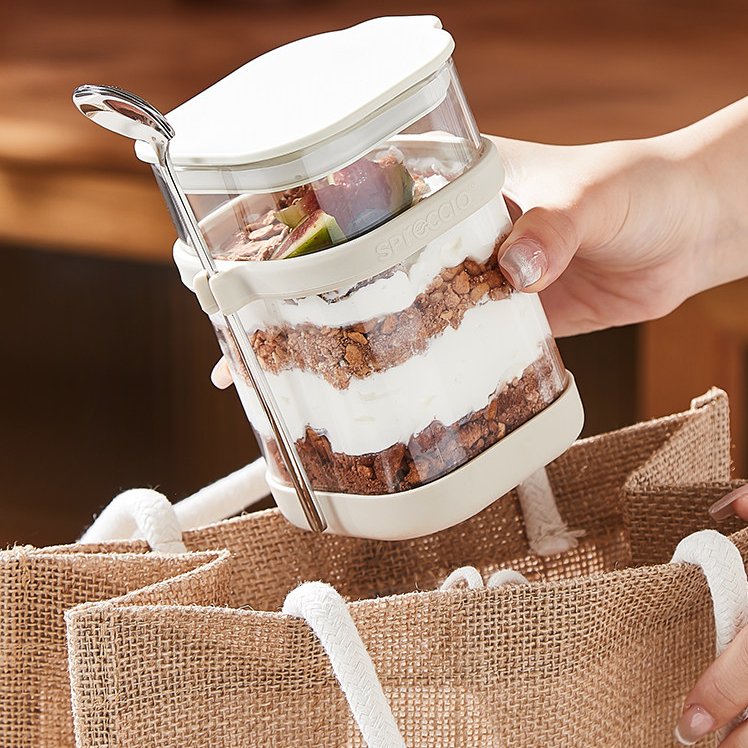 Food Storage Yogurt - Tasse en verre pour porridge de