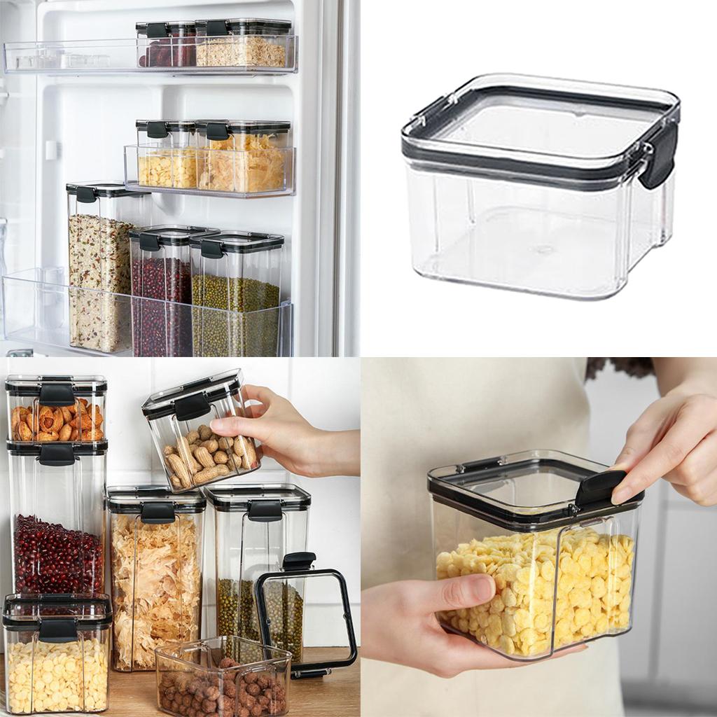 Stackable Pantry Bin - Boîtes de rangement transparentes pour réfrigérateur