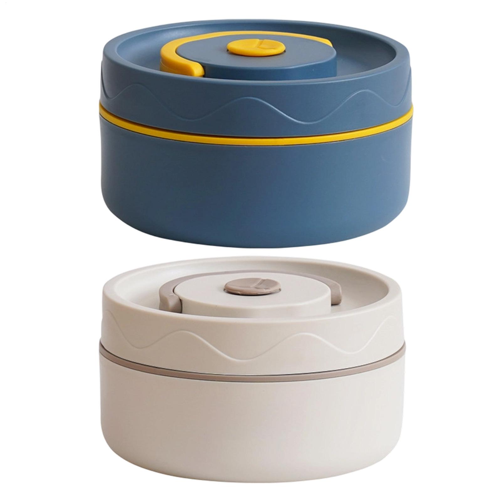 Food Storage Hot Box - Conteneur alimentaire isotherme rond en acier