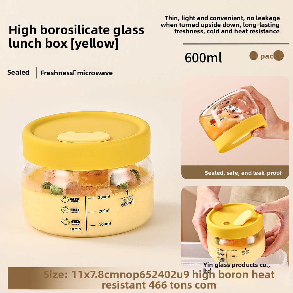 Food Storage Glass - Récipient de stockage des aliments en