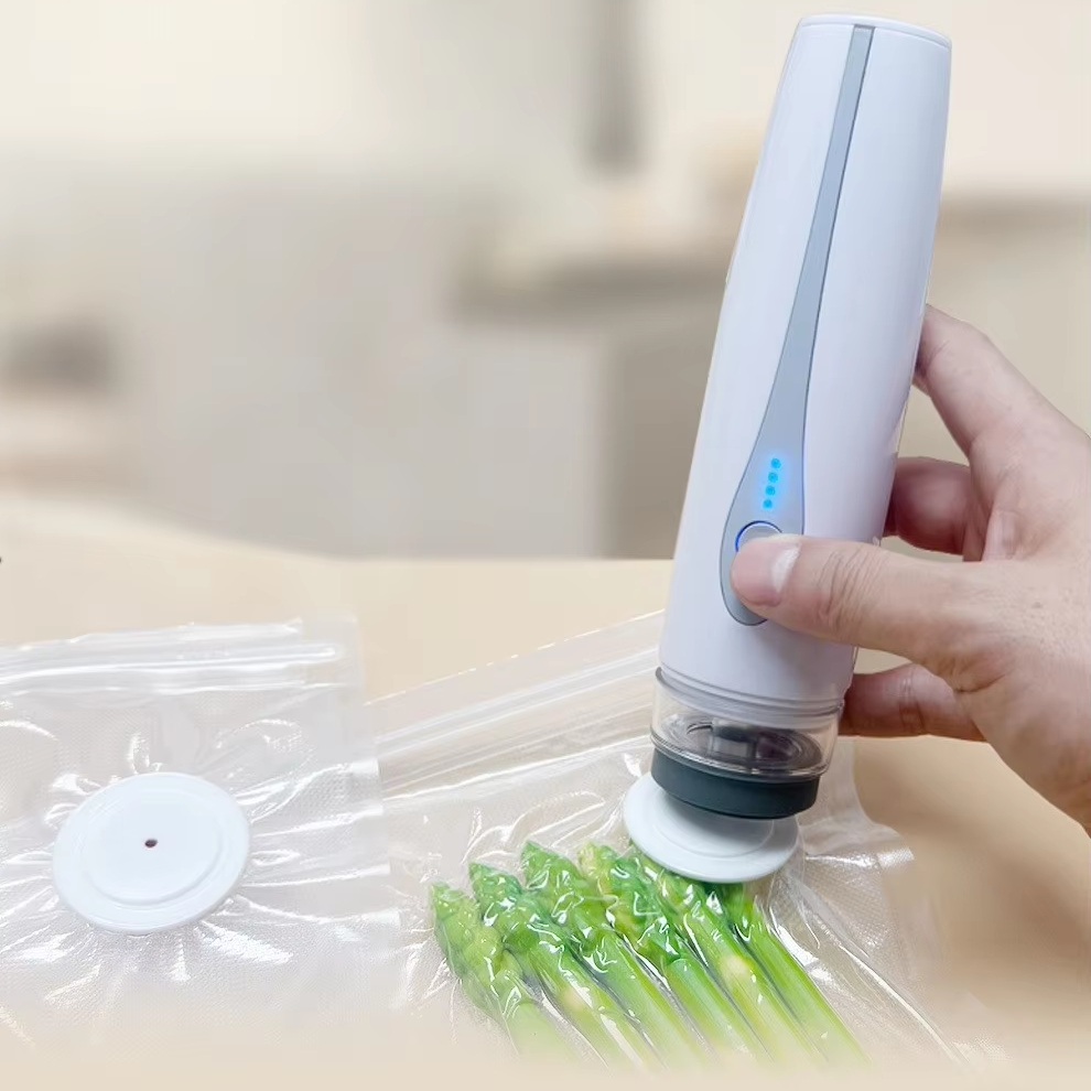 Food Storage Home - Machine d'emballage sous vide automatique mini,