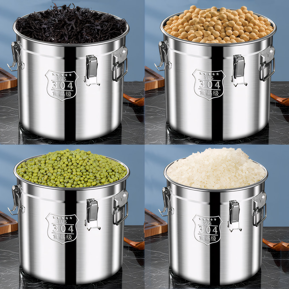 Seau de rangement en acier ino - Food Storage Restaurant avis et prix