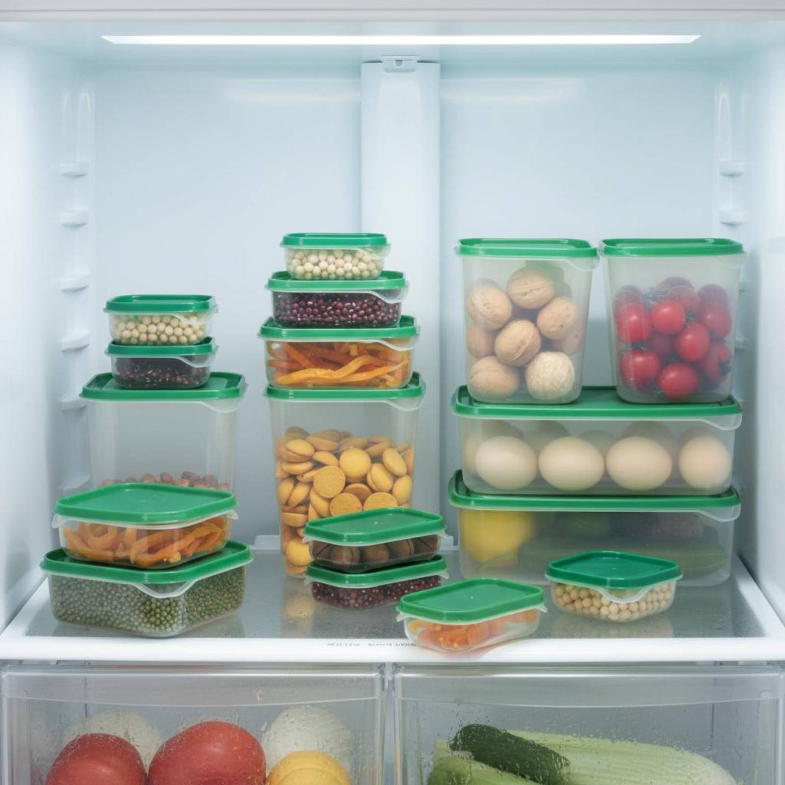 Ensemble de 17 boîtes de range - Food Storage For Refrigerator avis et prix