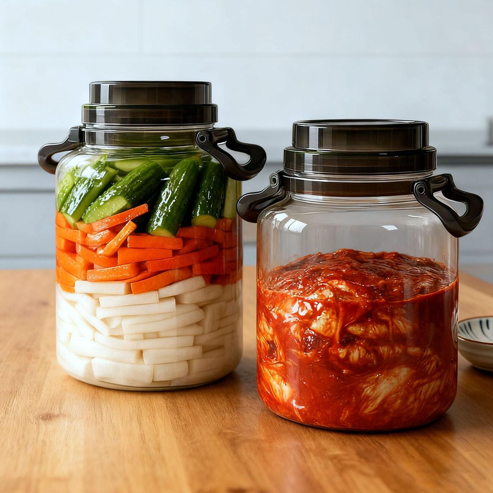 Bocaux à cornichons de grande  - Xl Food Storage Containers With Lids avis et prix