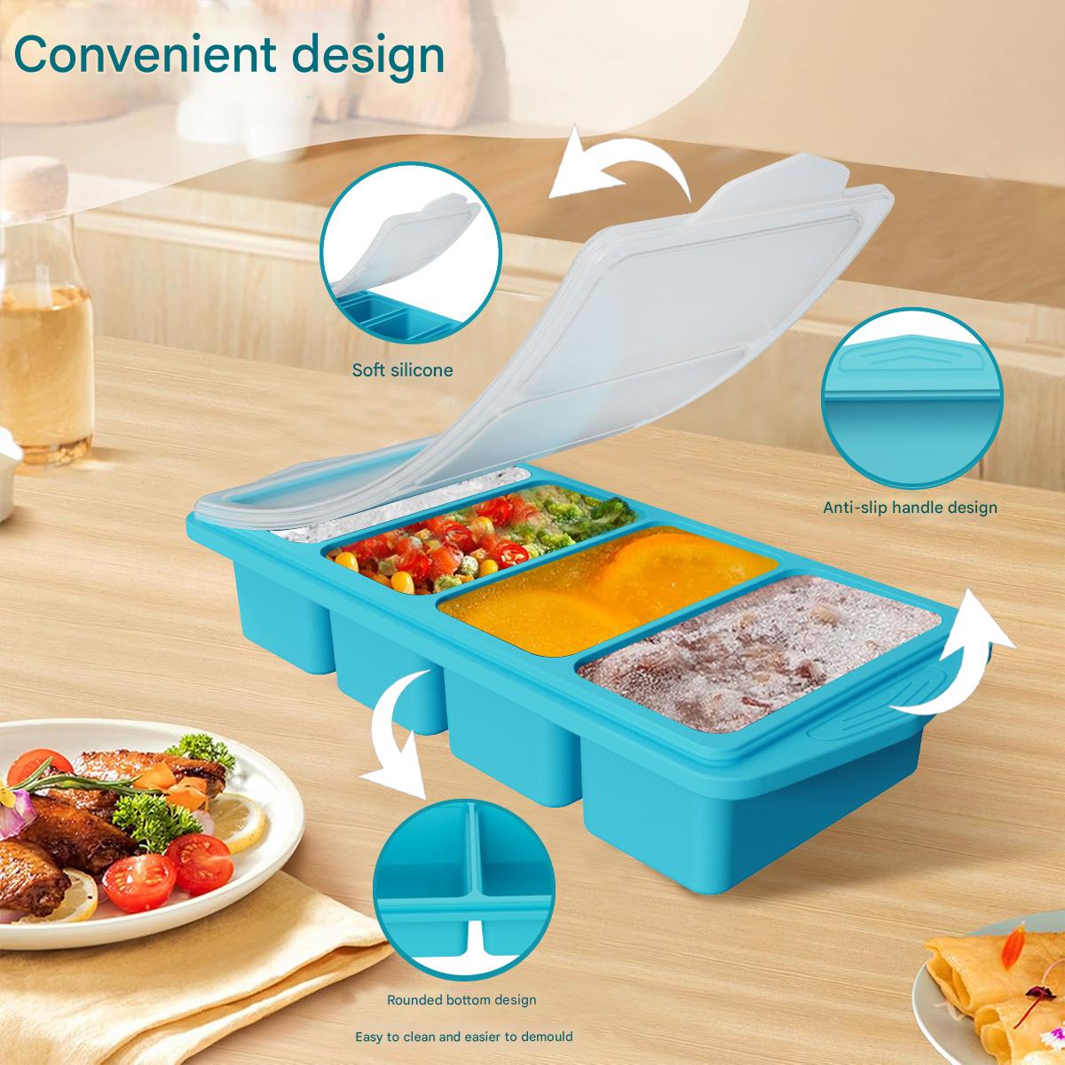Grand moule à glaçons en silic - Xl Food Storage Containers With Lids avis et prix