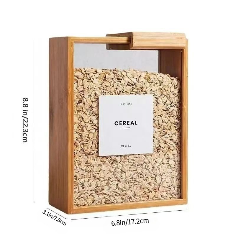 Conteneurs de stockage en bamb - Stackable Pantry Bin avis et prix