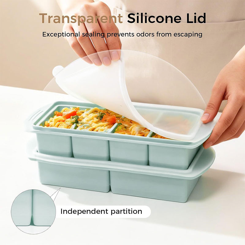 Bac de congélation en silicone - Xl Food Storage Containers With Lids avis et prix