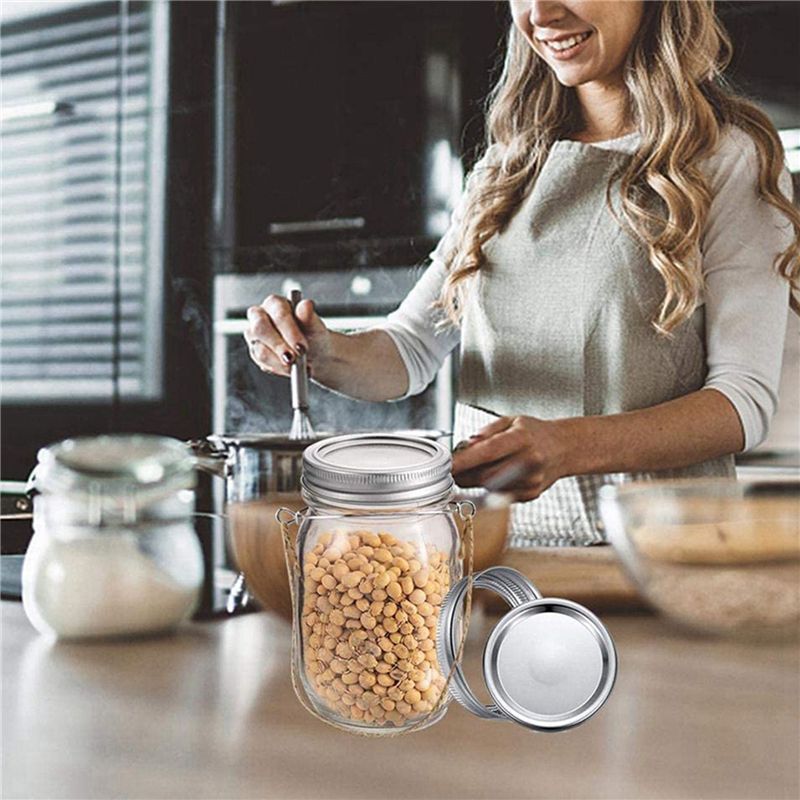 Cintres pour bocaux Mason, poi - Mason Jar Wide Mouth avis et prix