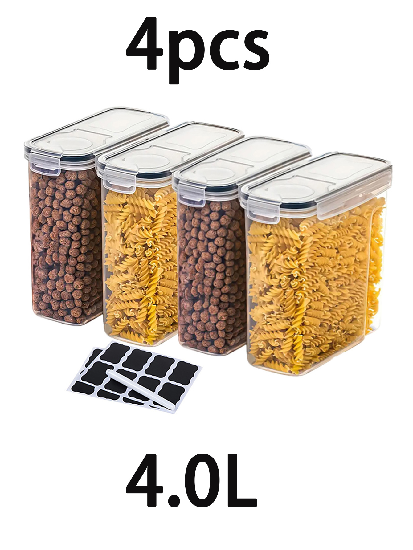 Grands récipients de stockage  - Xl Food Storage Containers With Lids avis et prix