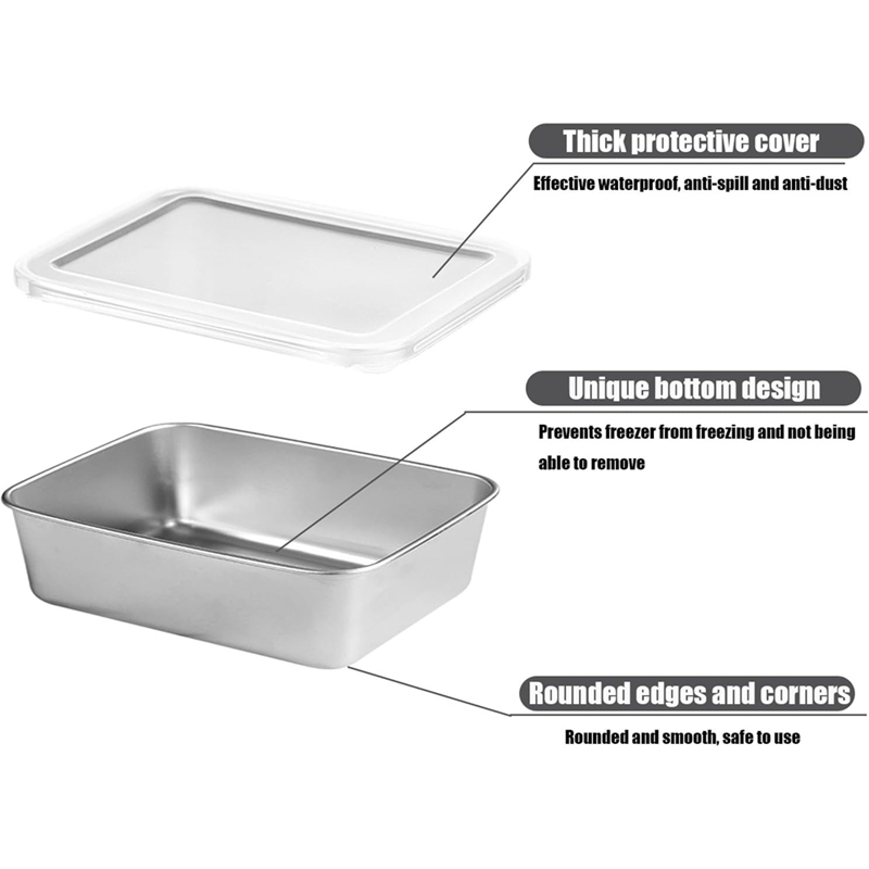 Contenants en acier inoxydable - Food Storage Boxes avis et prix