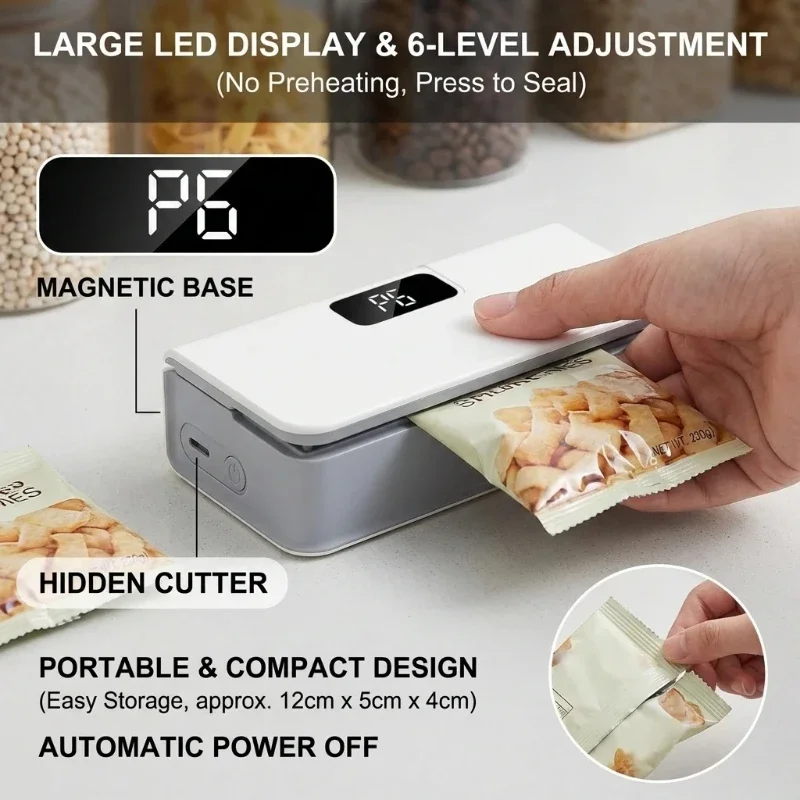 Mini-scelleuse thermique recha - Food Storage Vacuum Sealer Machine avis et prix