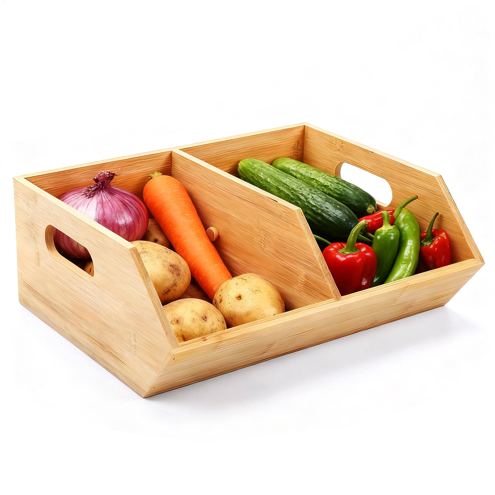 Paniers de rangement pour gard - Stackable Pantry Bin avis et prix