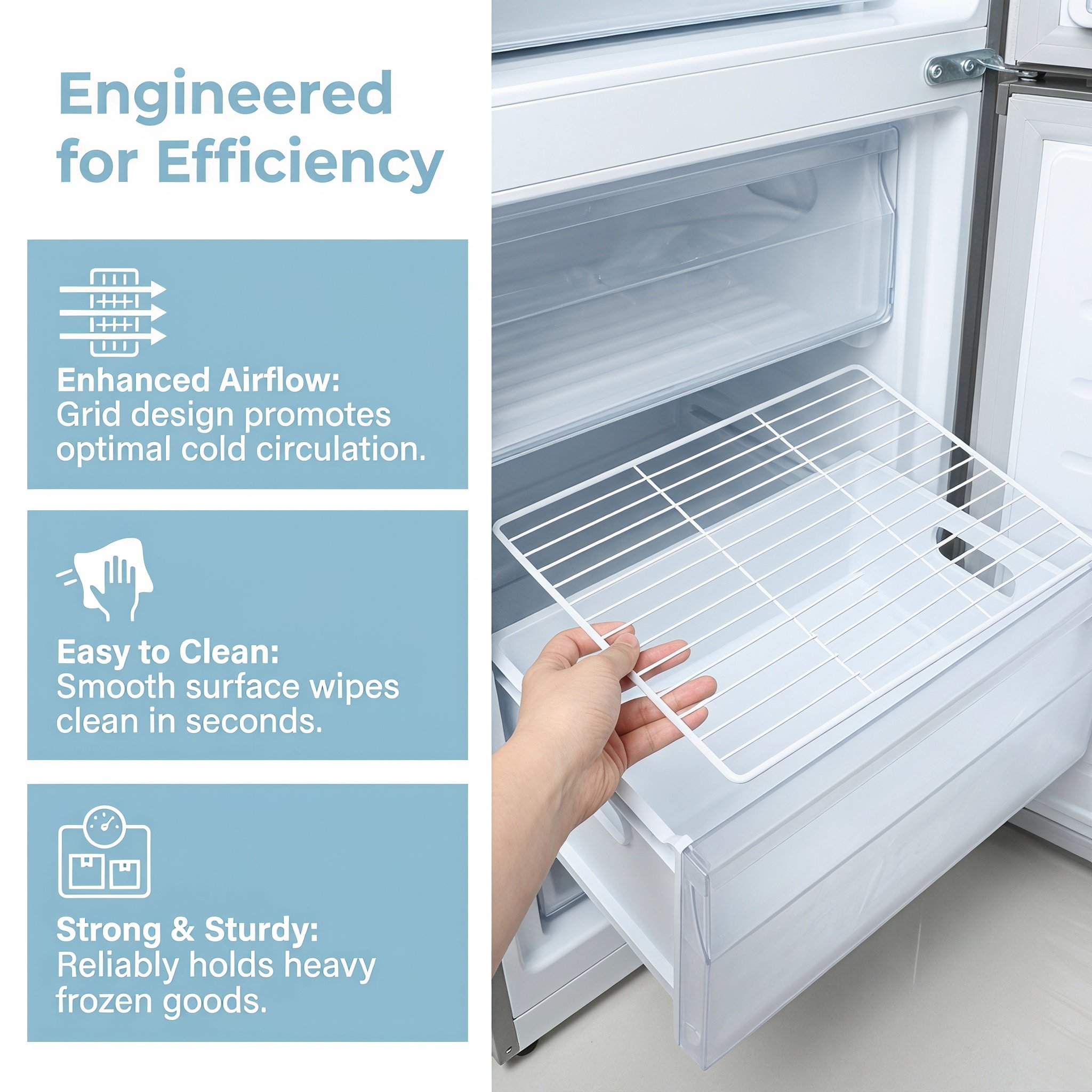 Diviseurs de rayonnages en fil - Food Storage For Refrigerator avis et prix
