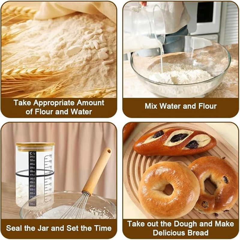 Kit de pot de démarrage au lev - Food Storage Glass avis et prix