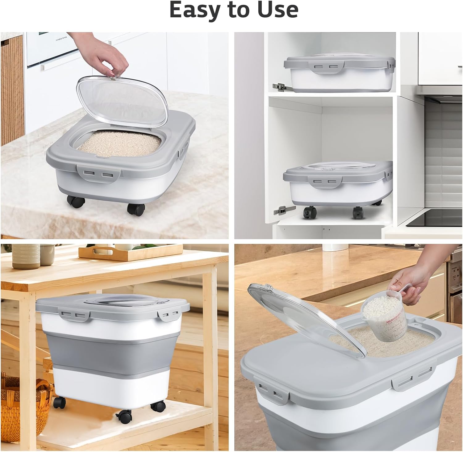 Conteneur de stockage de nourr - Xl Food Storage Containers With Lids avis et prix