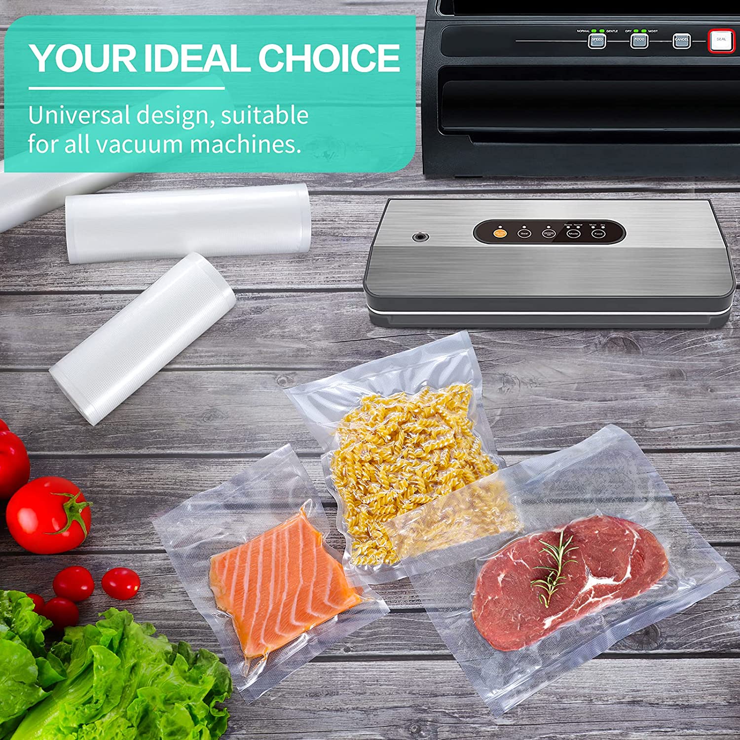 Sacs de cuisine pour scelleuse - Food Storage Vacuum Sealer Machine avis et prix