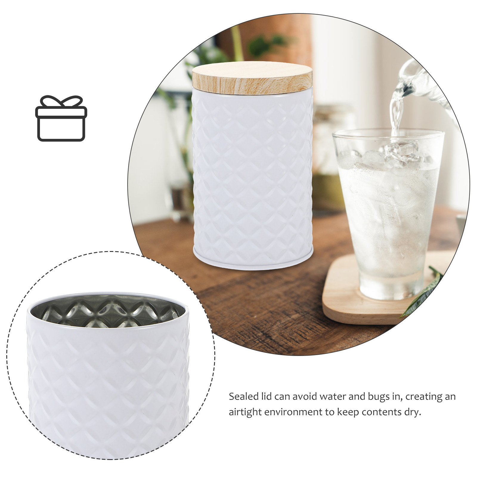 Lot de 2 boîtes de rangement e - Food Storage Lid avis et prix