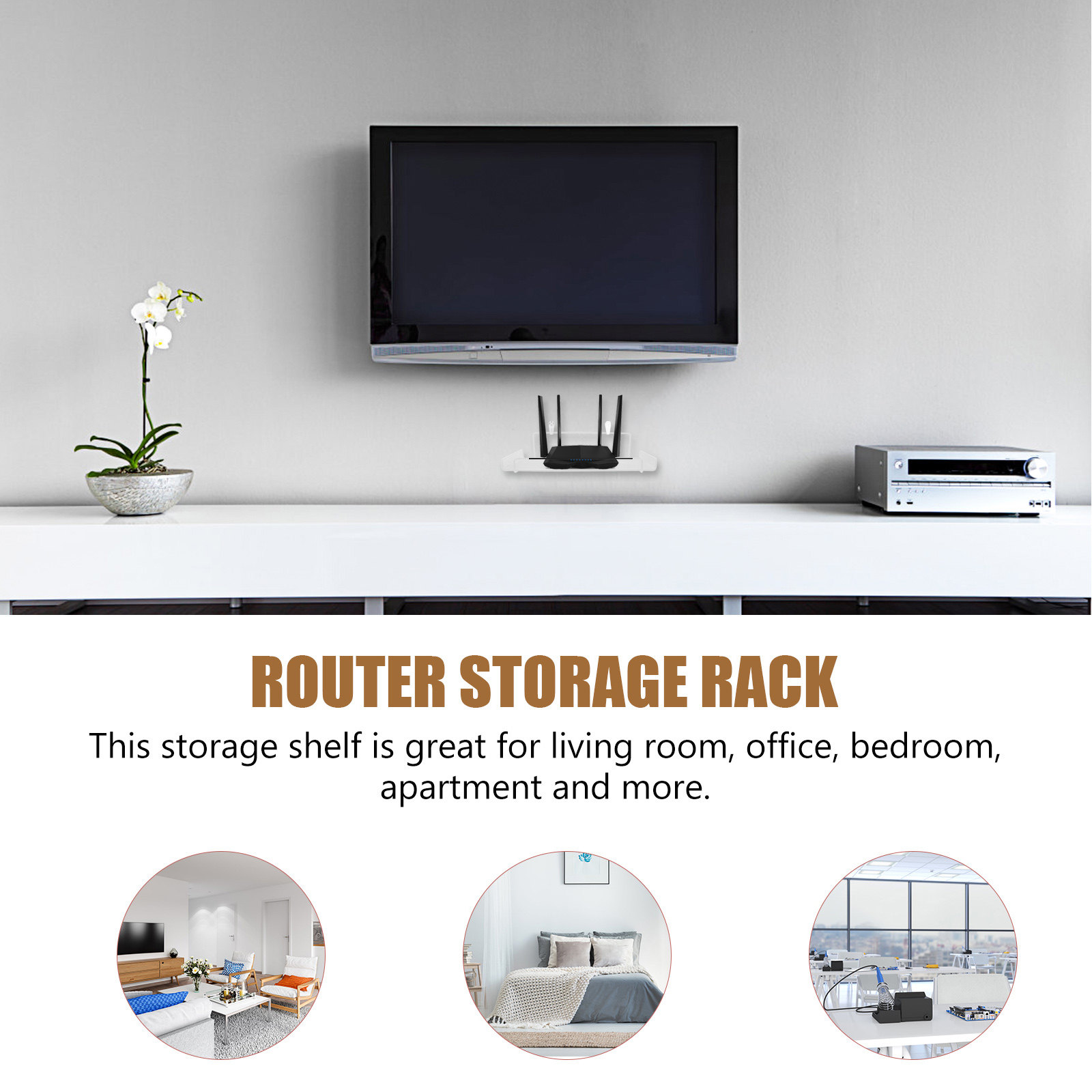 Support mural en fer pour rout - Food Storage Boxes avis et prix