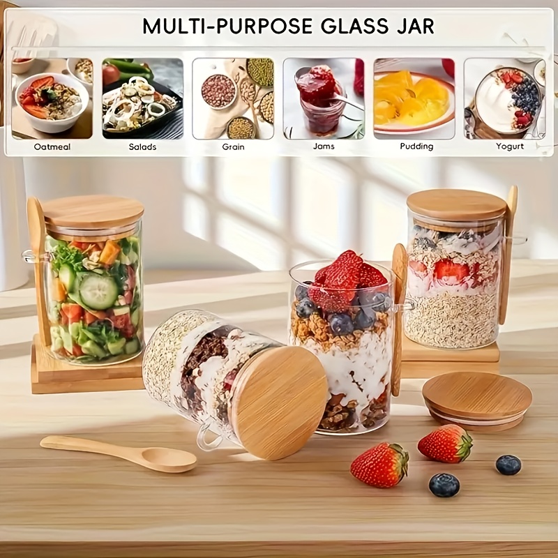 Ensemble de tasses en verre po - Food Storage Yogurt avis et prix