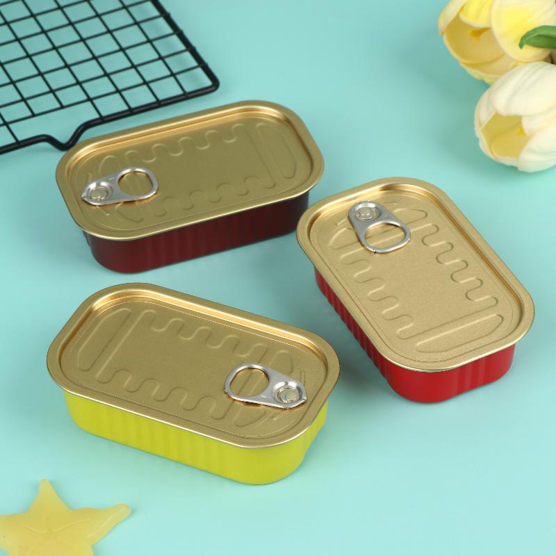 Lot de 2 mini boîtes en fer bl - Food Storage Boxes avis et prix