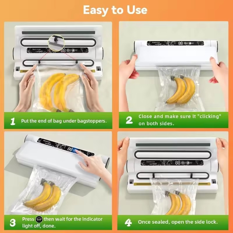 Machine de mise sous vide pour - Food Storage Vacuum Sealer Machine avis et prix
