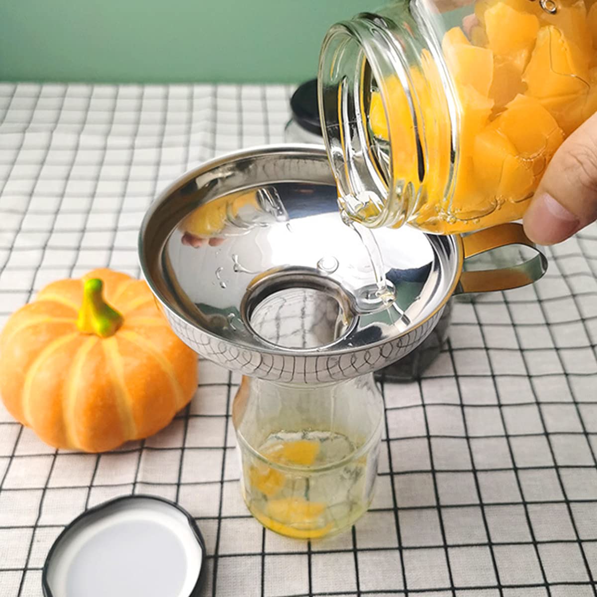 Entonnoir de conserve en acier - Mason Jar Wide Mouth avis et prix