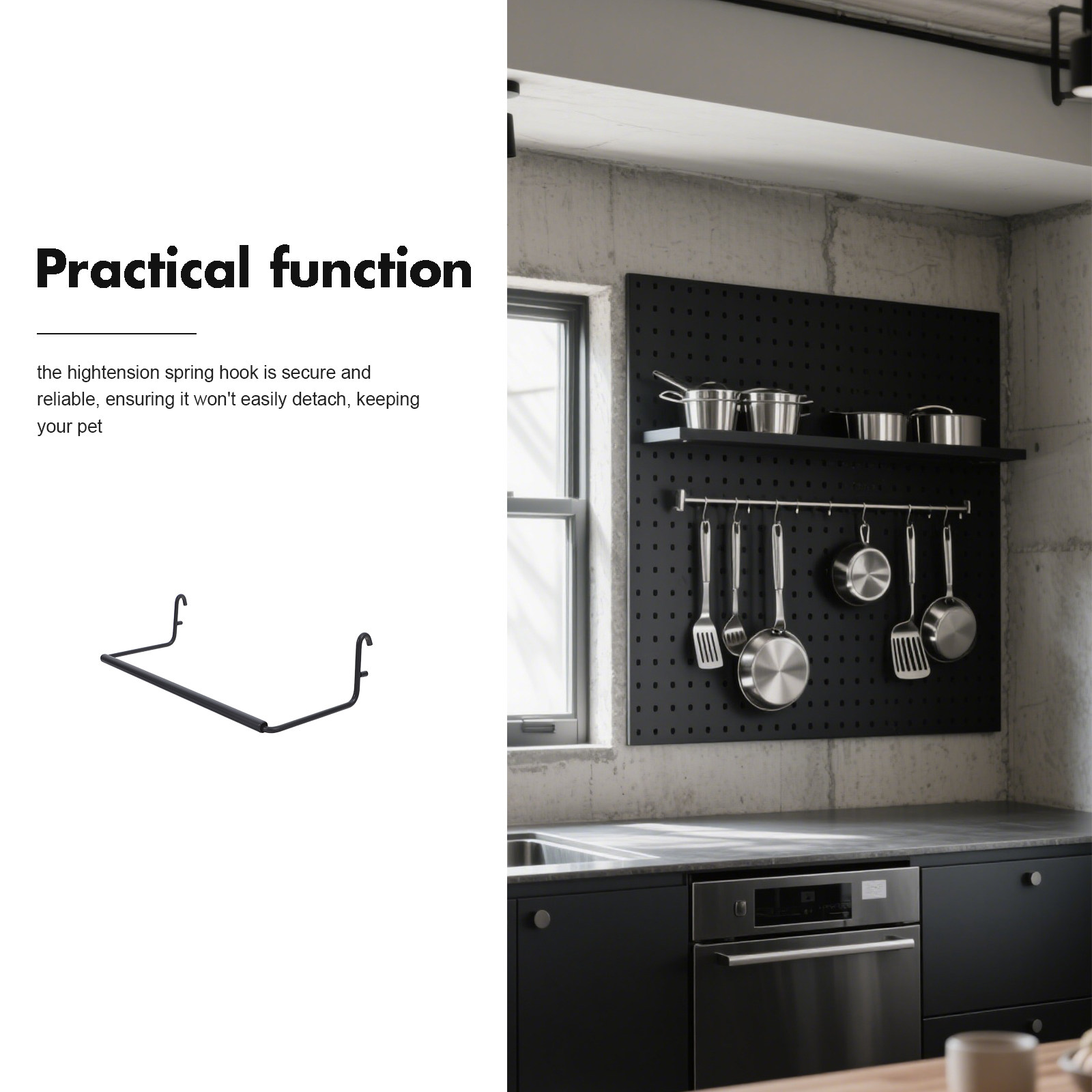 Support mural en plastique pou - Food Storage Home avis et prix
