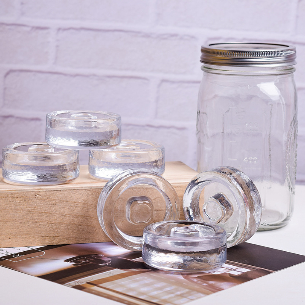 Poids de fermentation en verre - Mason Jar Wide Mouth avis et prix