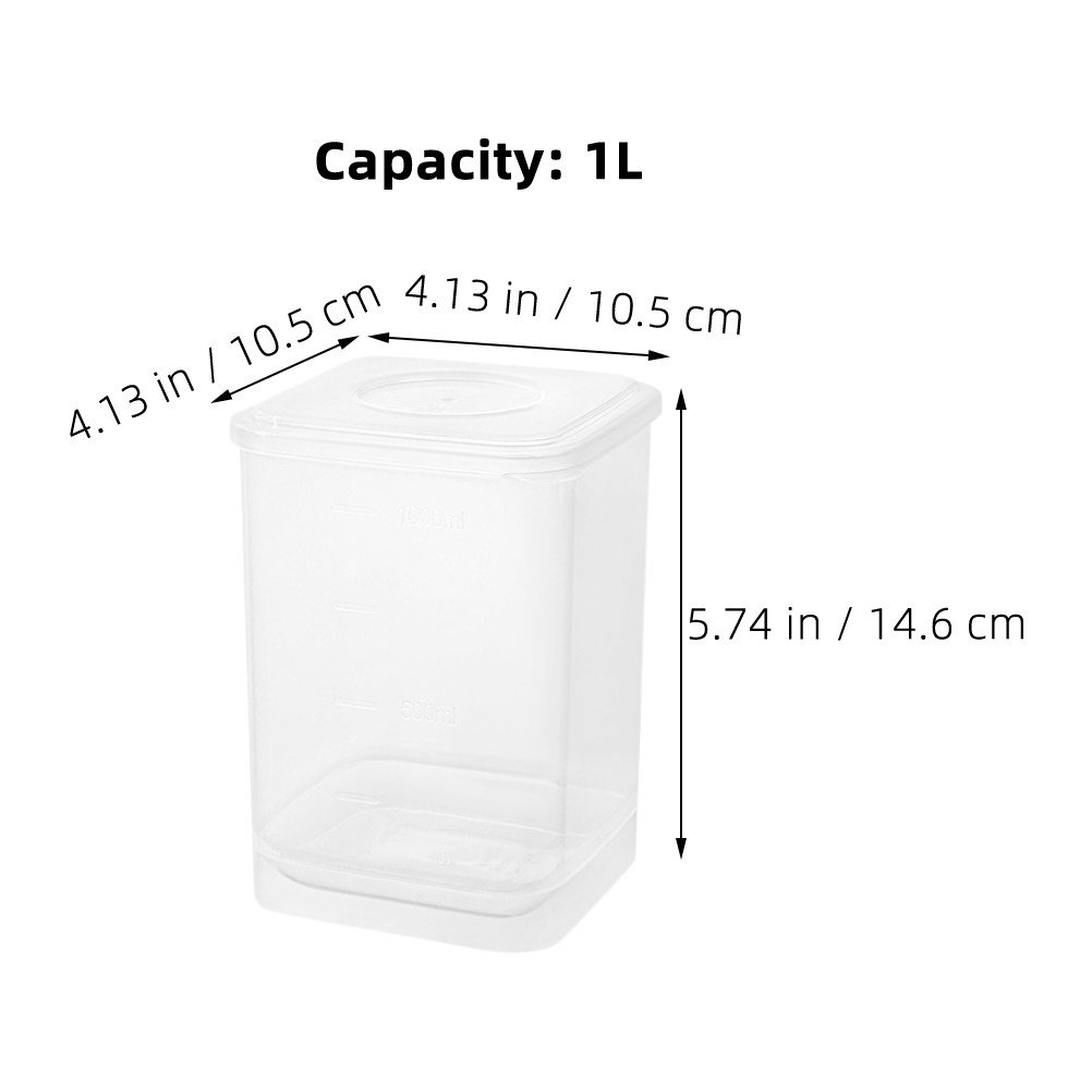 Boîte de rangement transparent - Food Storage Yogurt avis et prix