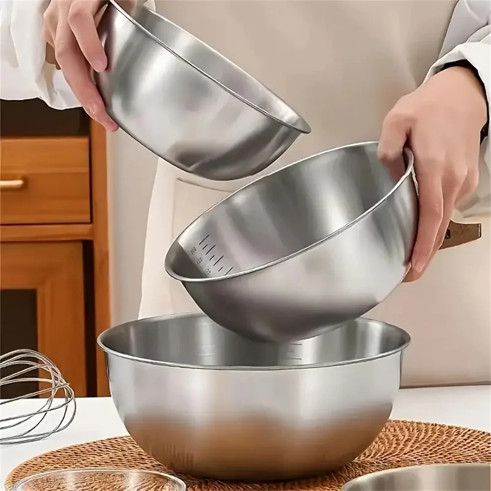 Ensemble de 3 bols en acier in - Food Storage Home avis et prix