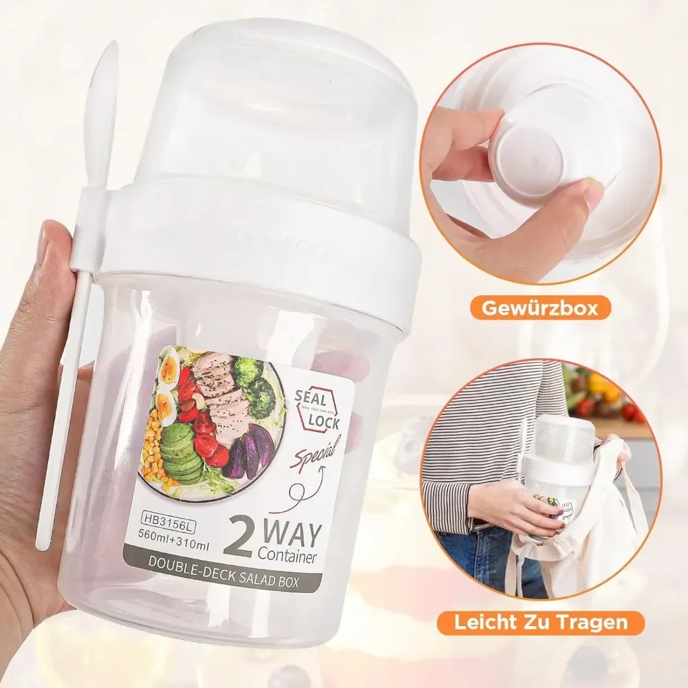 Tasse à salade, tasses de peti - Food Storage Yogurt avis et prix