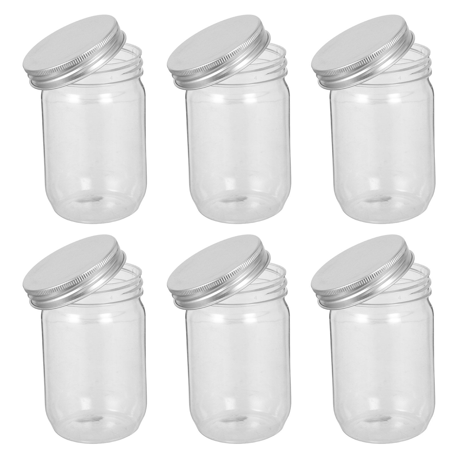 6 pots en plastique transparen - Food Storage Home avis et prix