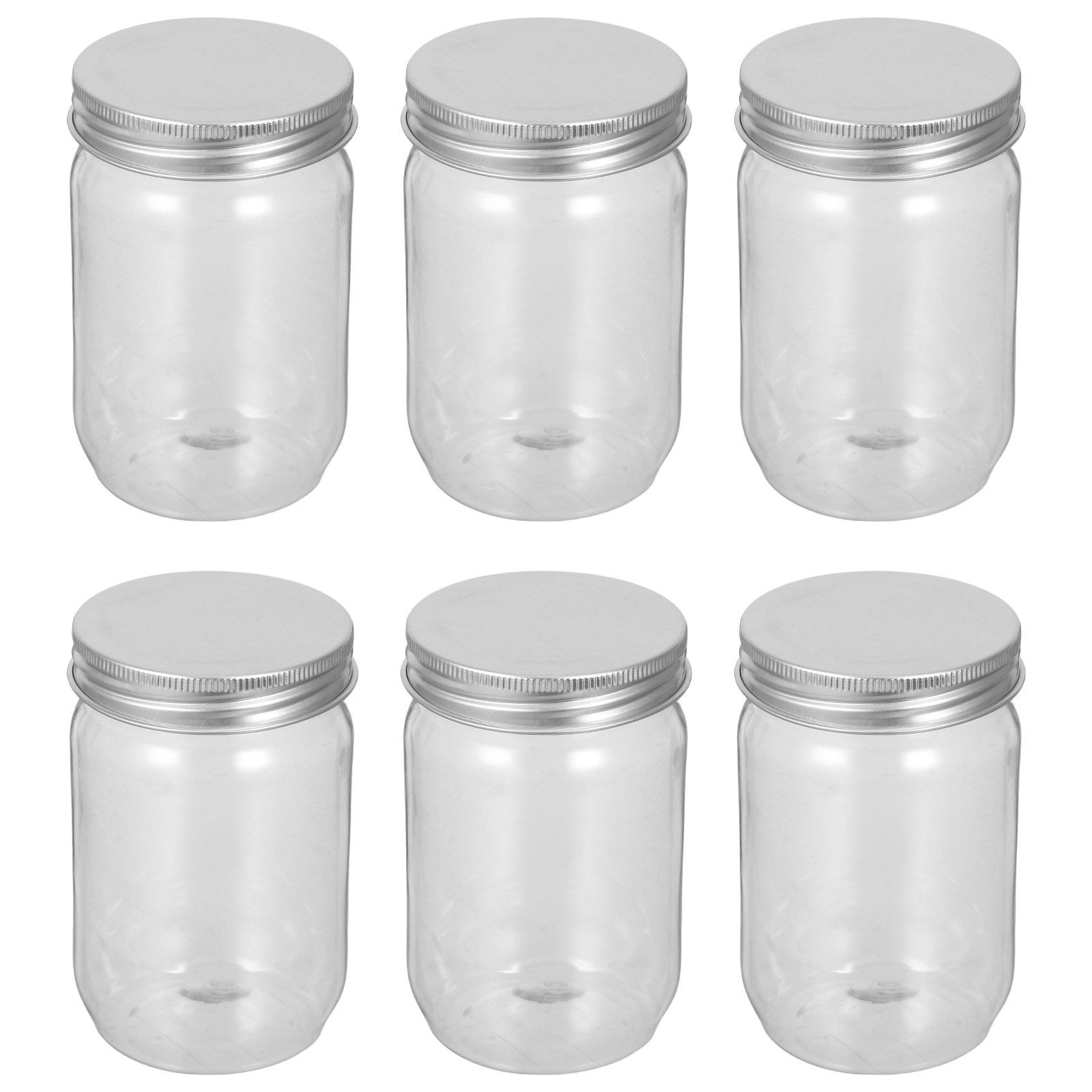 6 pots en plastique transparen - Food Storage Home avis et prix