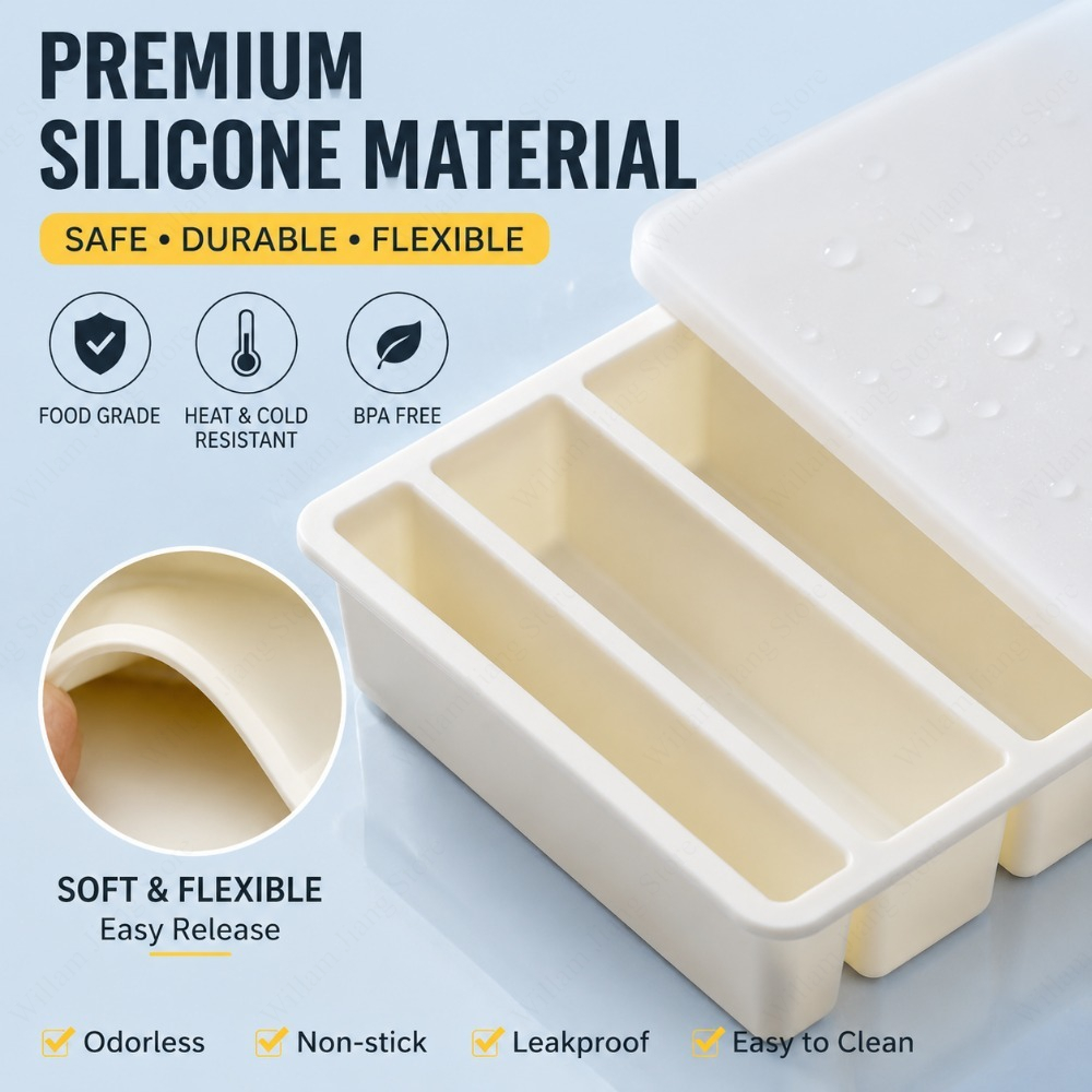 Bac de congélation en silicone - Food Storage Home avis et prix