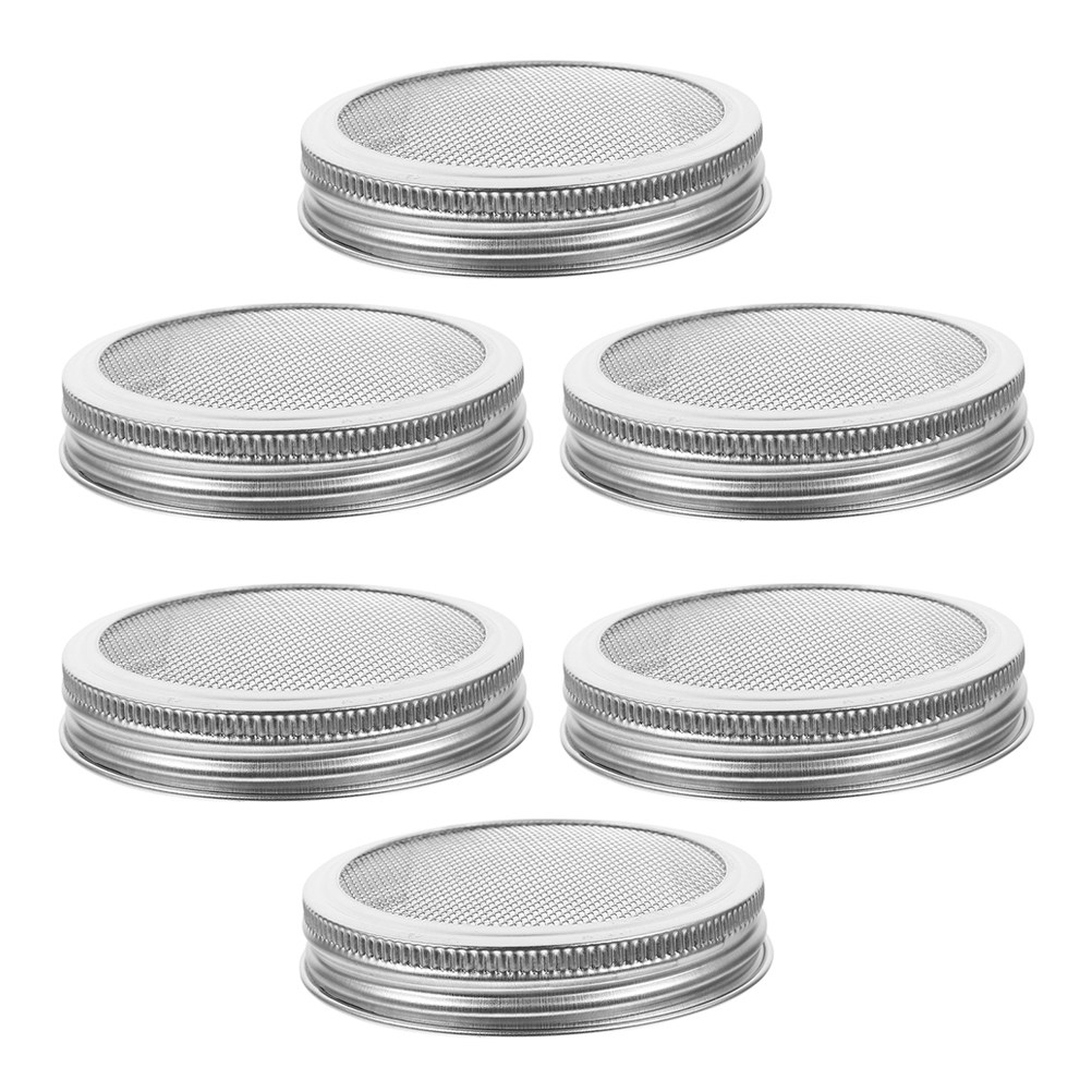 Lot de 6 couvercles germinatio - Mason Jar Wide Mouth avis et prix