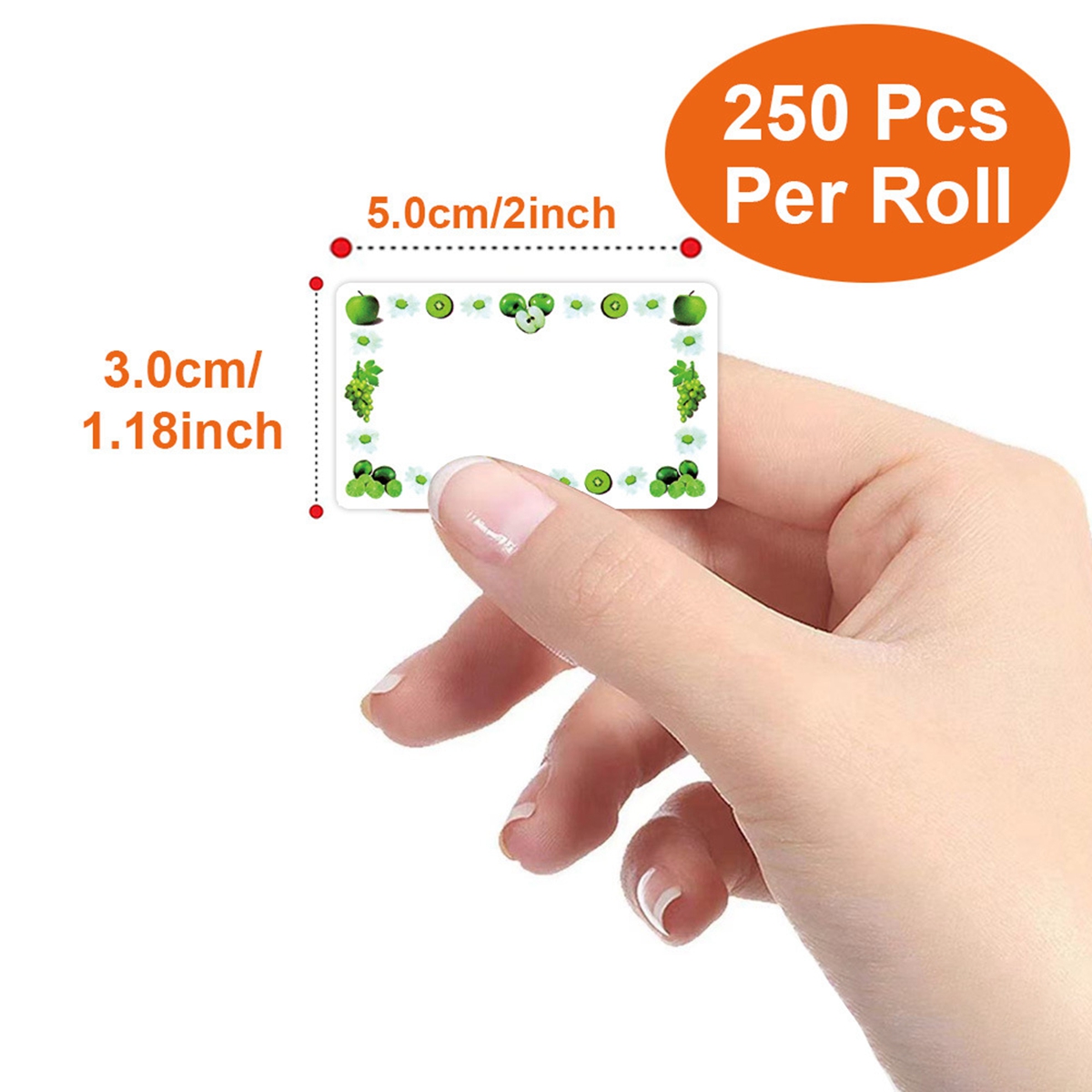 250 étiquettes rectangulaires  - Food Storage Restaurant avis et prix